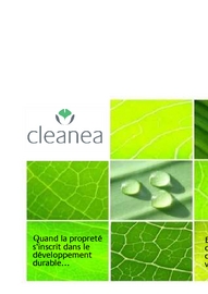 Présentation Cleanea